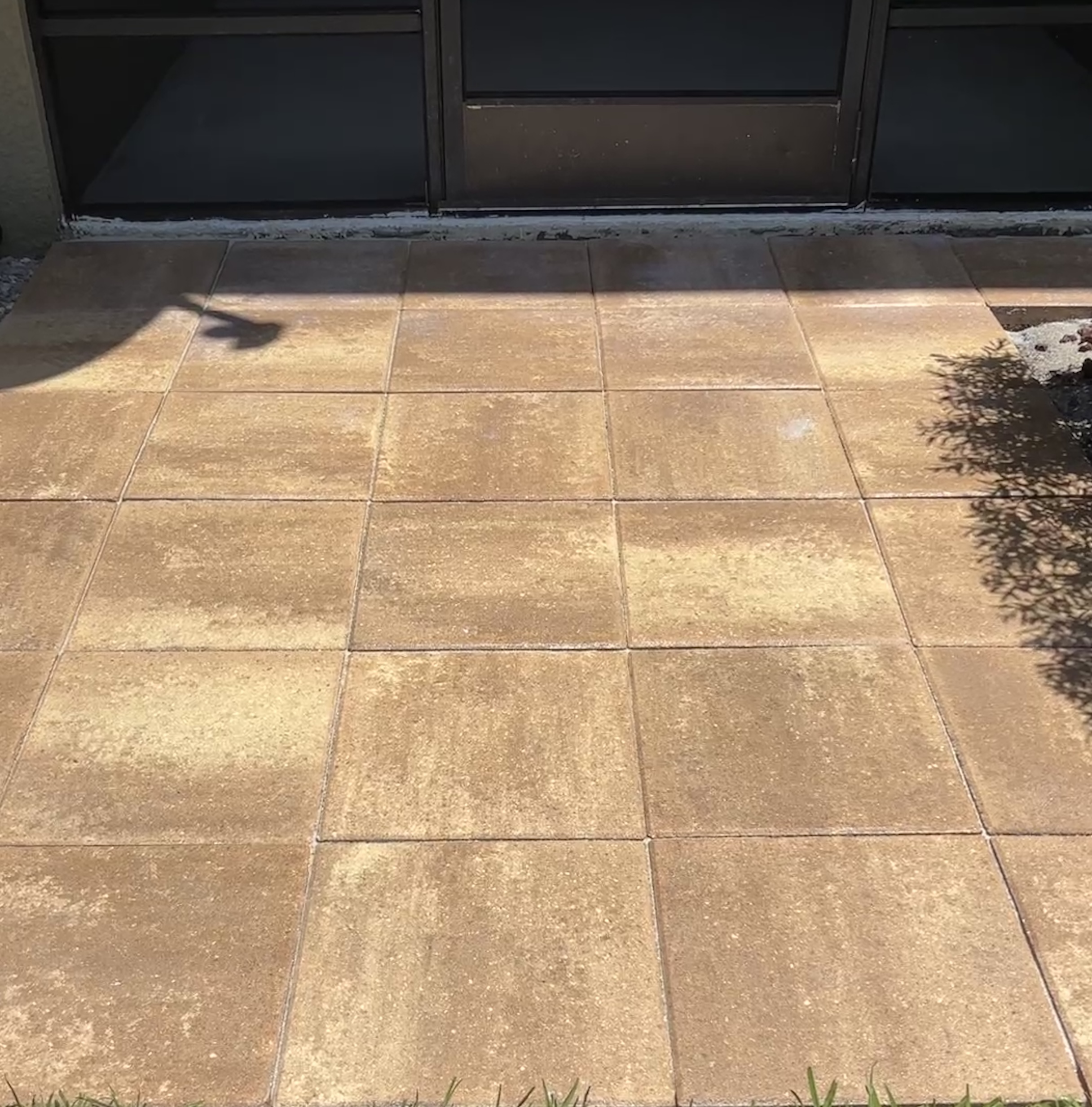 After photo of patio pavers Stripped & Sealed in Largo, FL